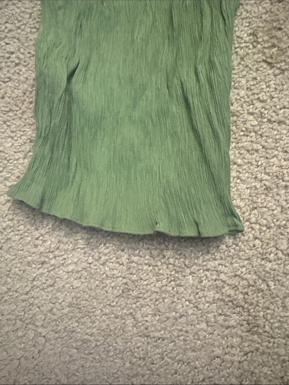 Women’s Abercrombie and Fitch Olive Green Casual Pull-On Pants - Picture 4 of 6